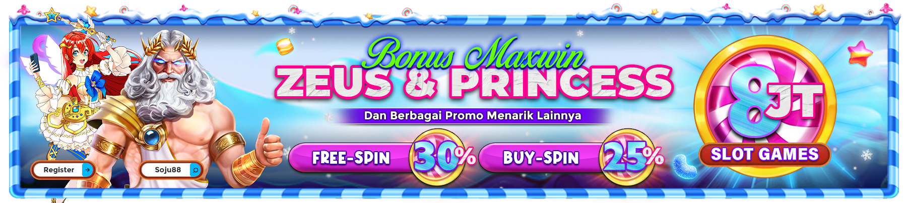 BONUS MAXWIN, FREE SPIN & BUY SPIN