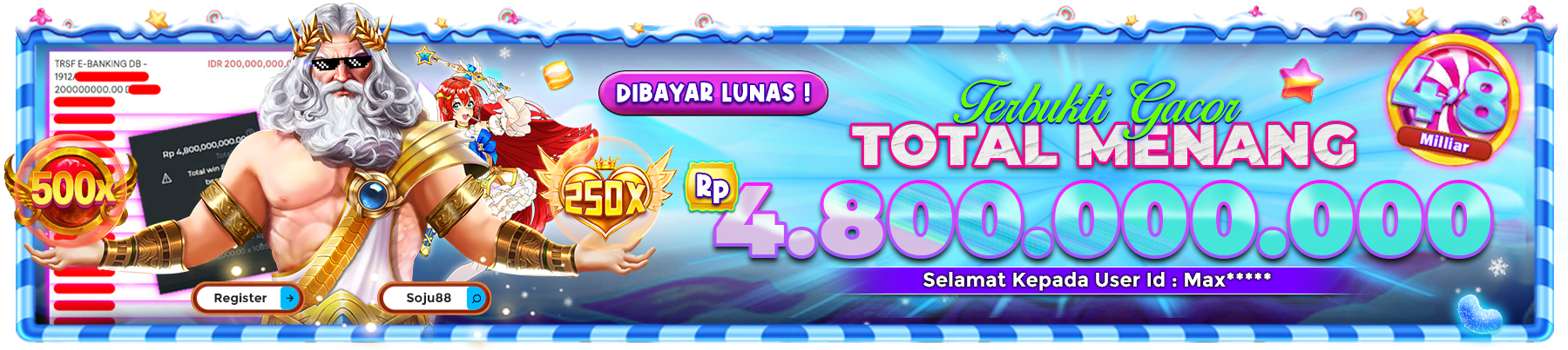 raffiplay - Jackpot 4.8M WD dibayar Tuntas !